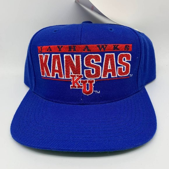 sports specialties Other - Vintage Kansas University Jayhawks Sports Specialties Wool Hat Snapback New Men